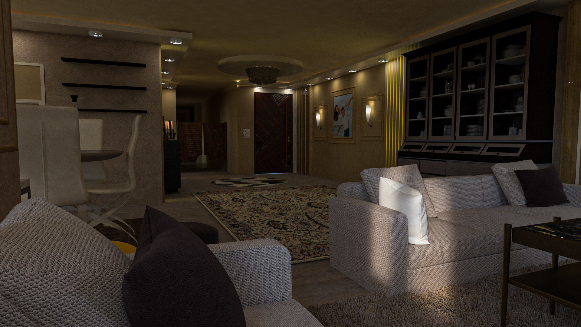 Interior Design 3D model_1
