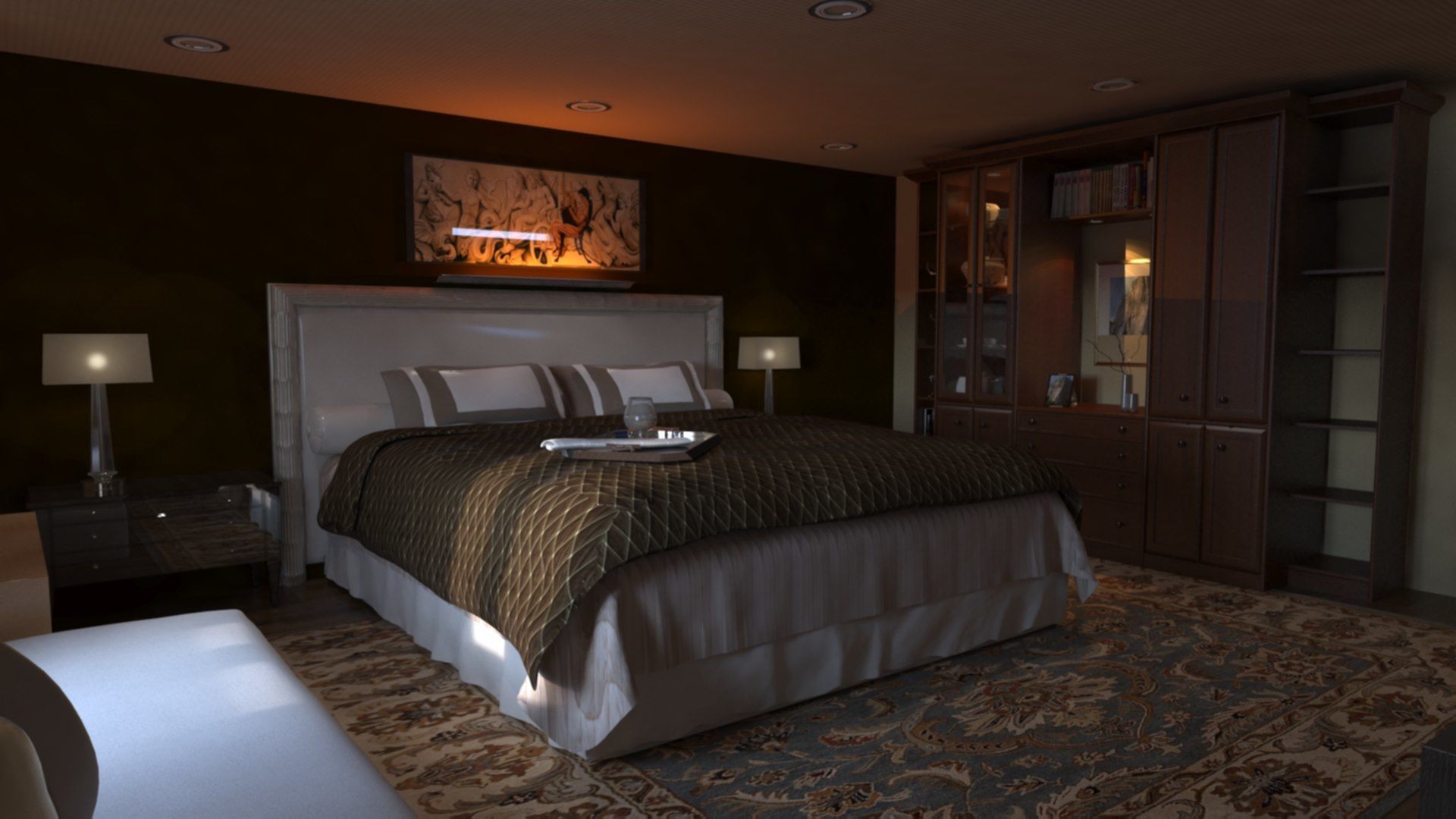 Interior Design 3D model_10