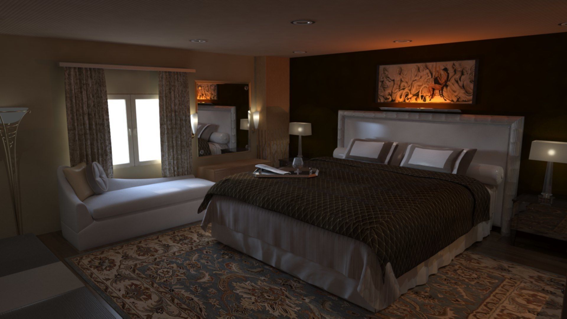 Interior Design 3D model_8