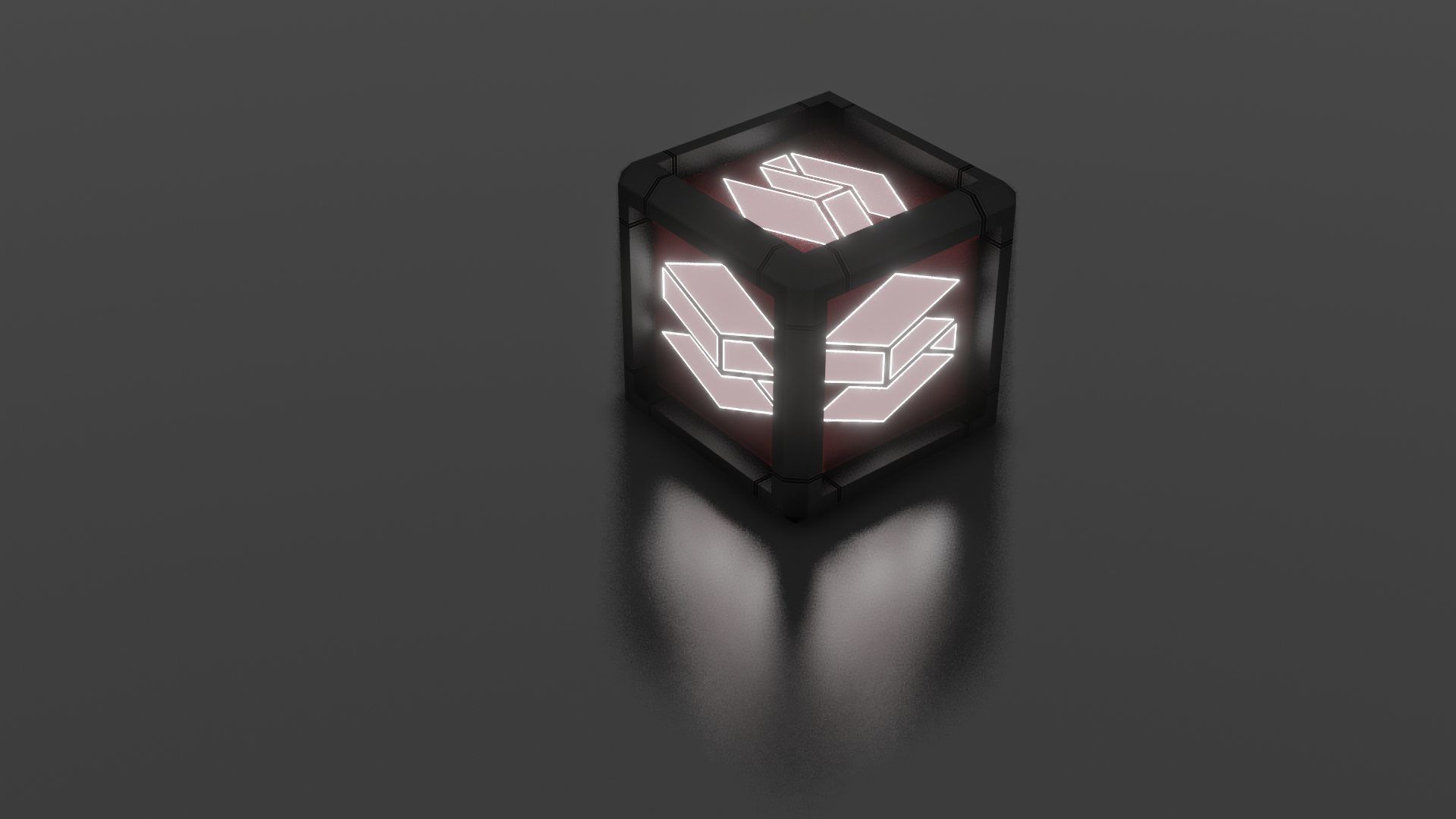 Stride Cube 3D model_2