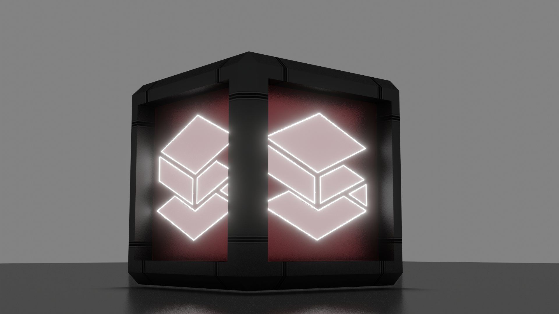 Stride Cube 3D model_3