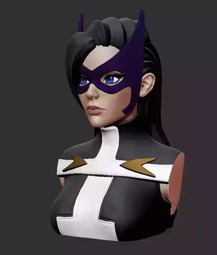 Bust - Huntress 3D print model
