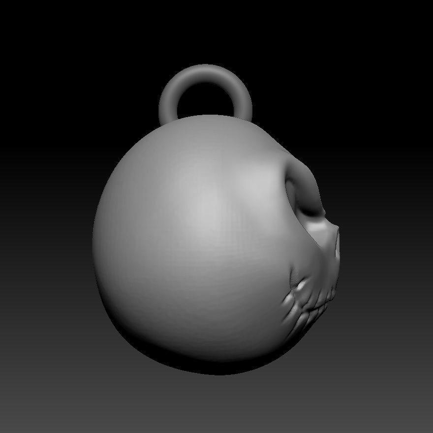 Nightmare Before Christmas tree themed balls 3D print model_6