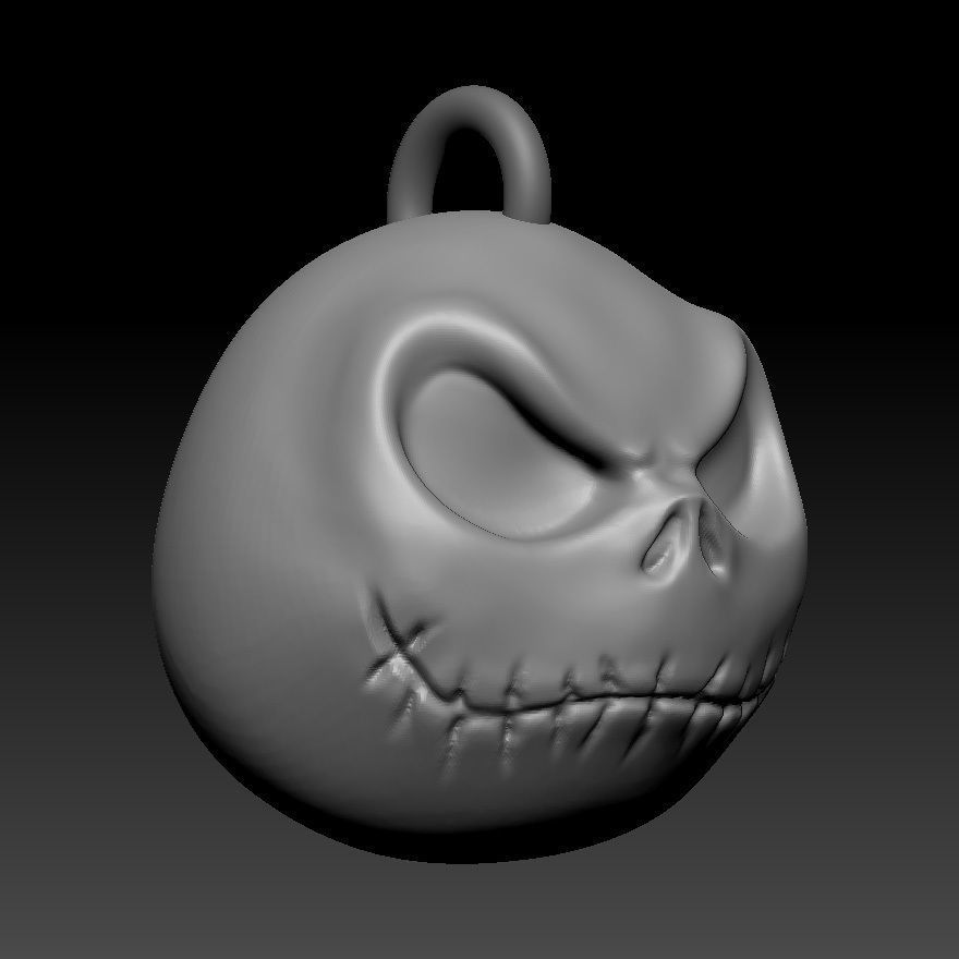 Nightmare Before Christmas tree themed balls 3D print model_7