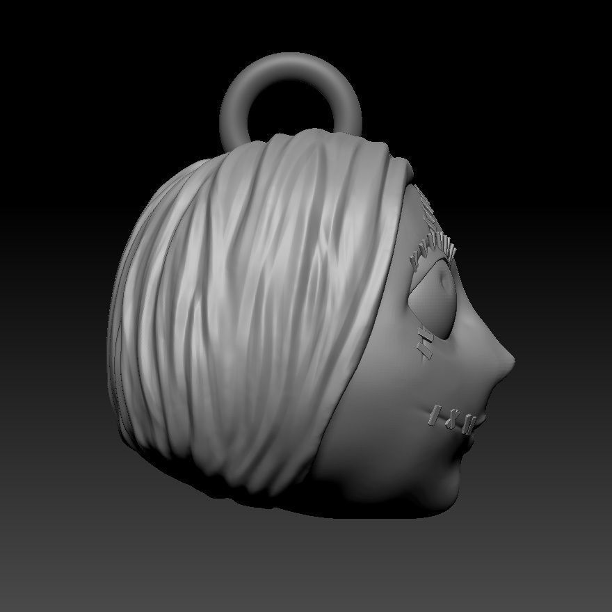 Nightmare Before Christmas tree themed balls 3D print model_25