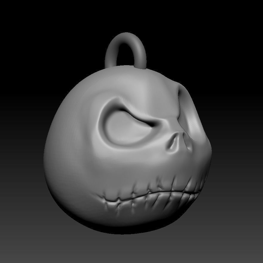 Nightmare Before Christmas tree themed balls 3D print model_4