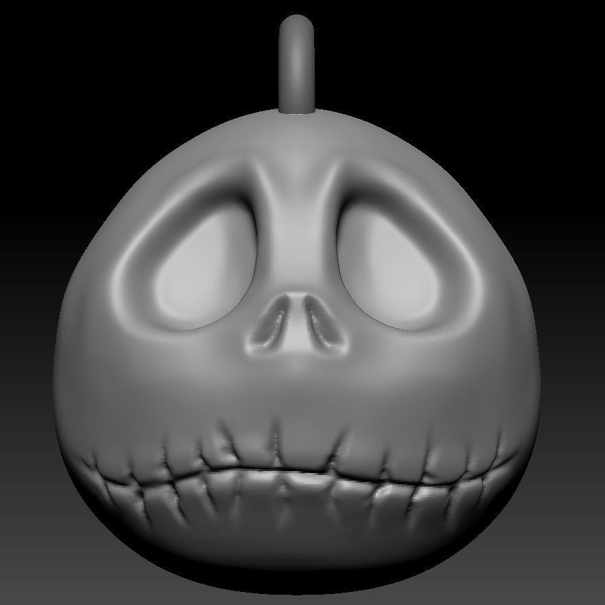 Nightmare Before Christmas tree themed balls 3D print model_11