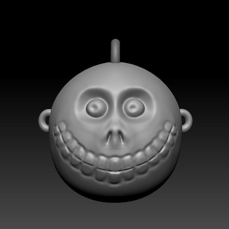 Nightmare Before Christmas tree themed balls 3D print model_16