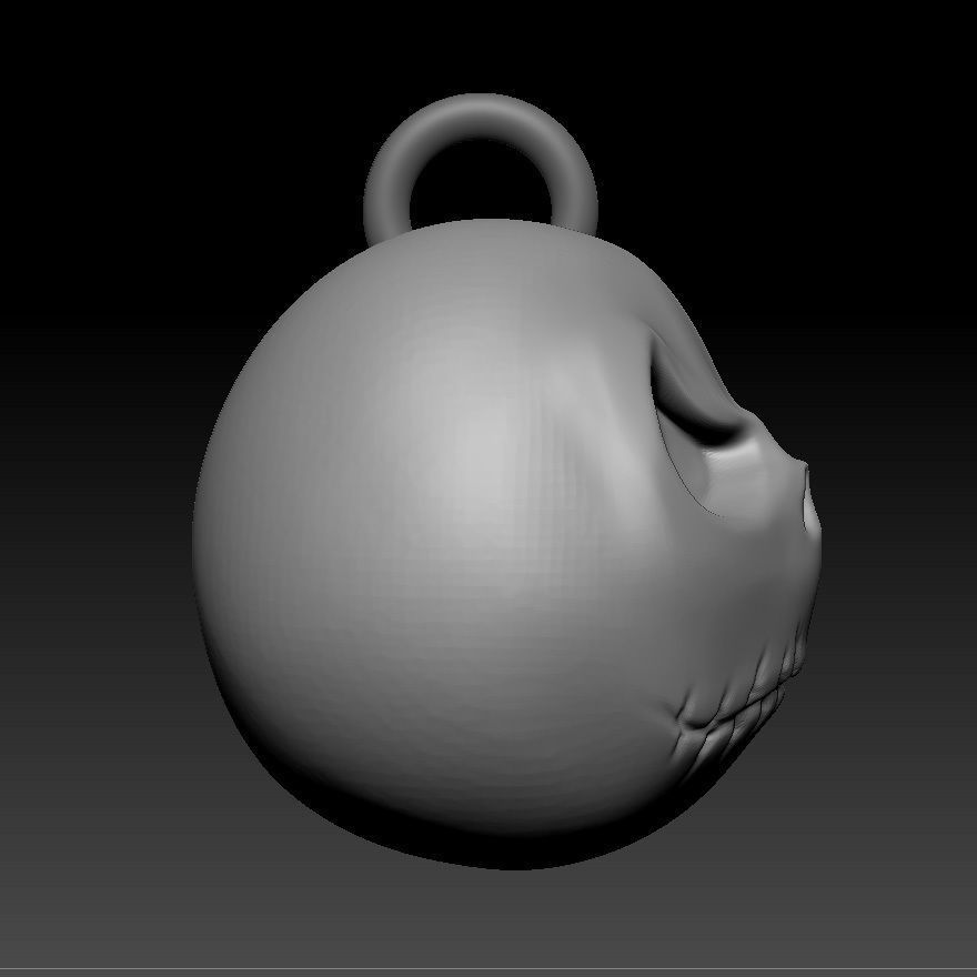 Nightmare Before Christmas tree themed balls 3D print model_3