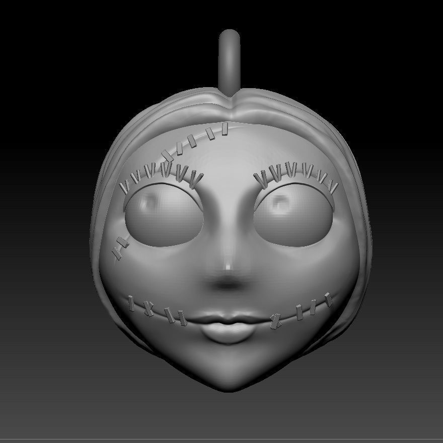 Nightmare Before Christmas tree themed balls 3D print model_23