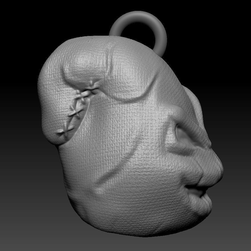 Nightmare Before Christmas tree themed balls 3D print model_22