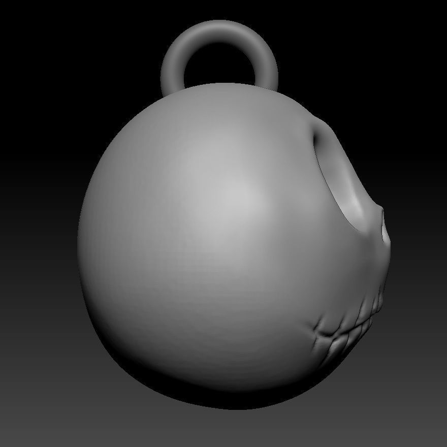 Nightmare Before Christmas tree themed balls 3D print model_9