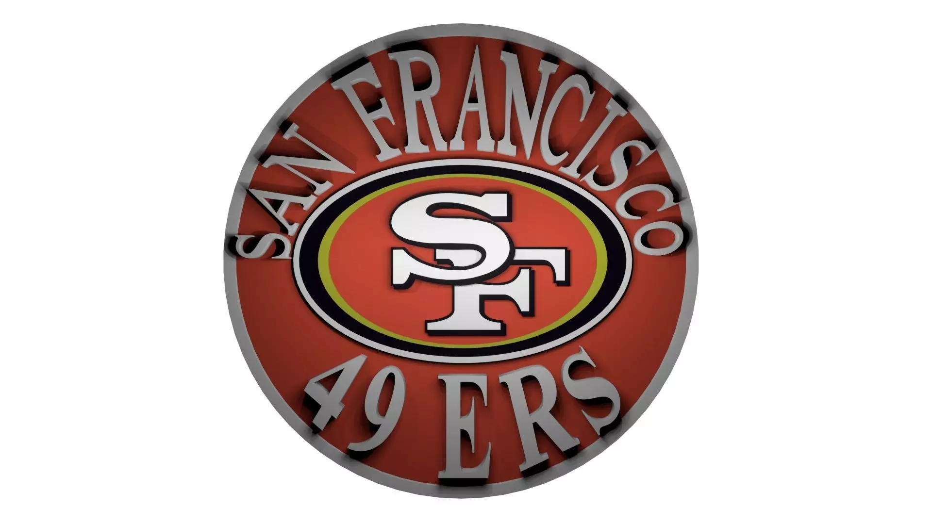 San Francisco 49ers 3D model