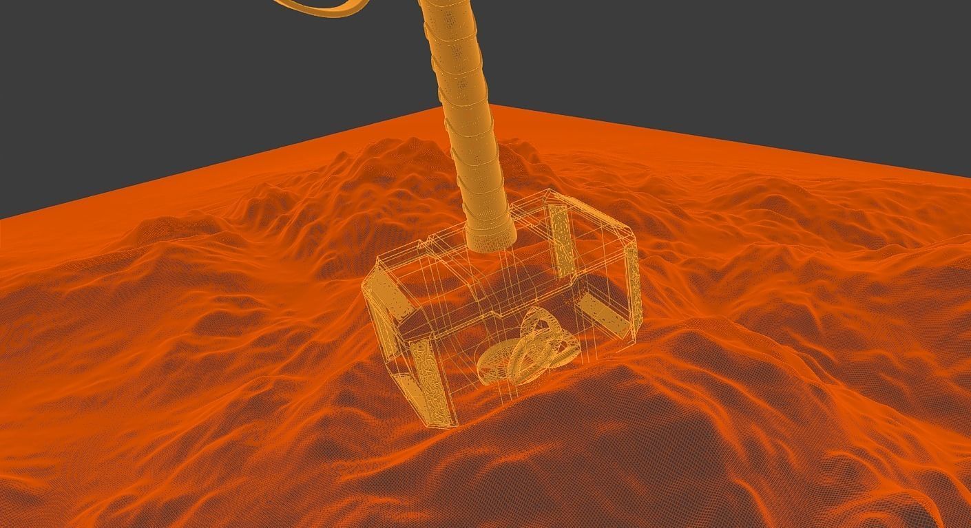 Mjolnir Thor Hammer 3D model_5