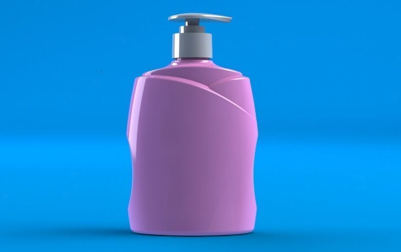 Handwash A1 500ml 3D print model_1
