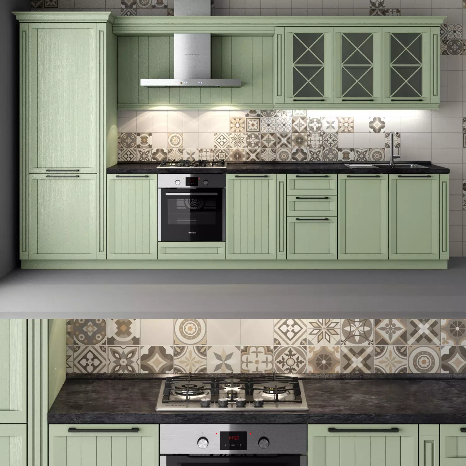 Kitchen Portofino 3D model