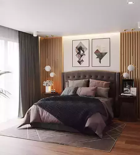 Bedroom Scene Interior