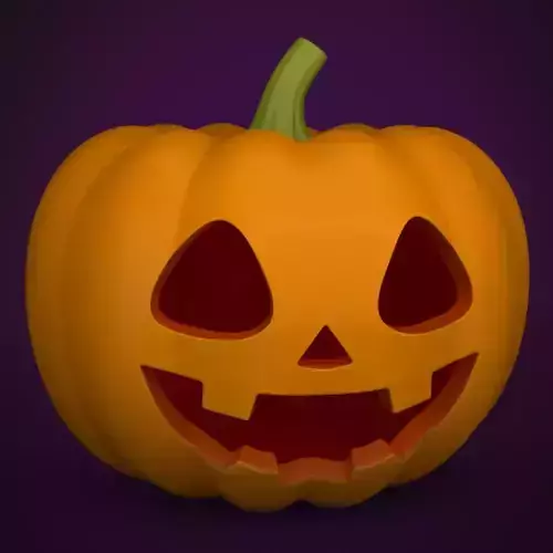 Cartoon Halloween Pumpkin