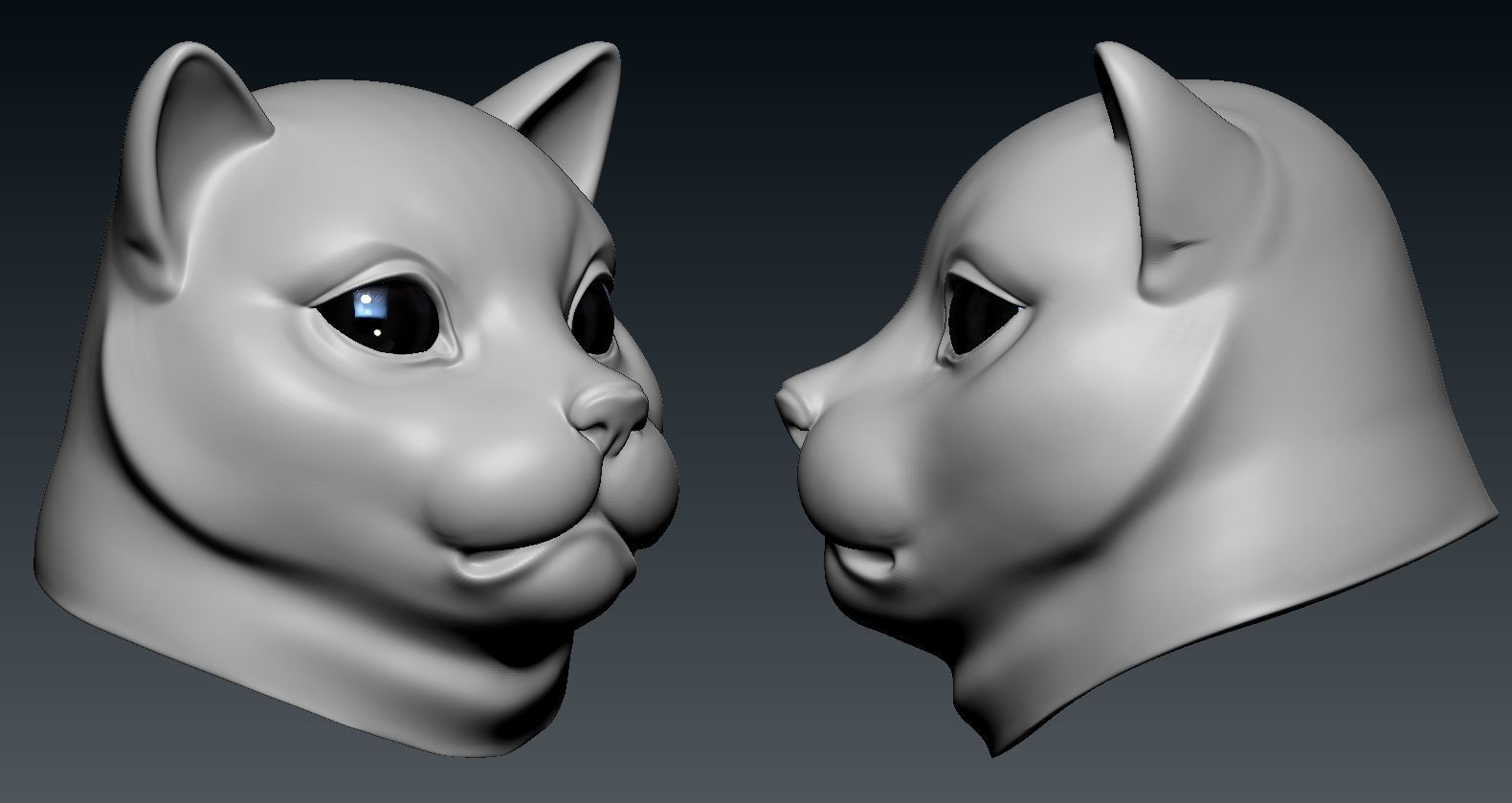 Cat Fat 3D print model_4