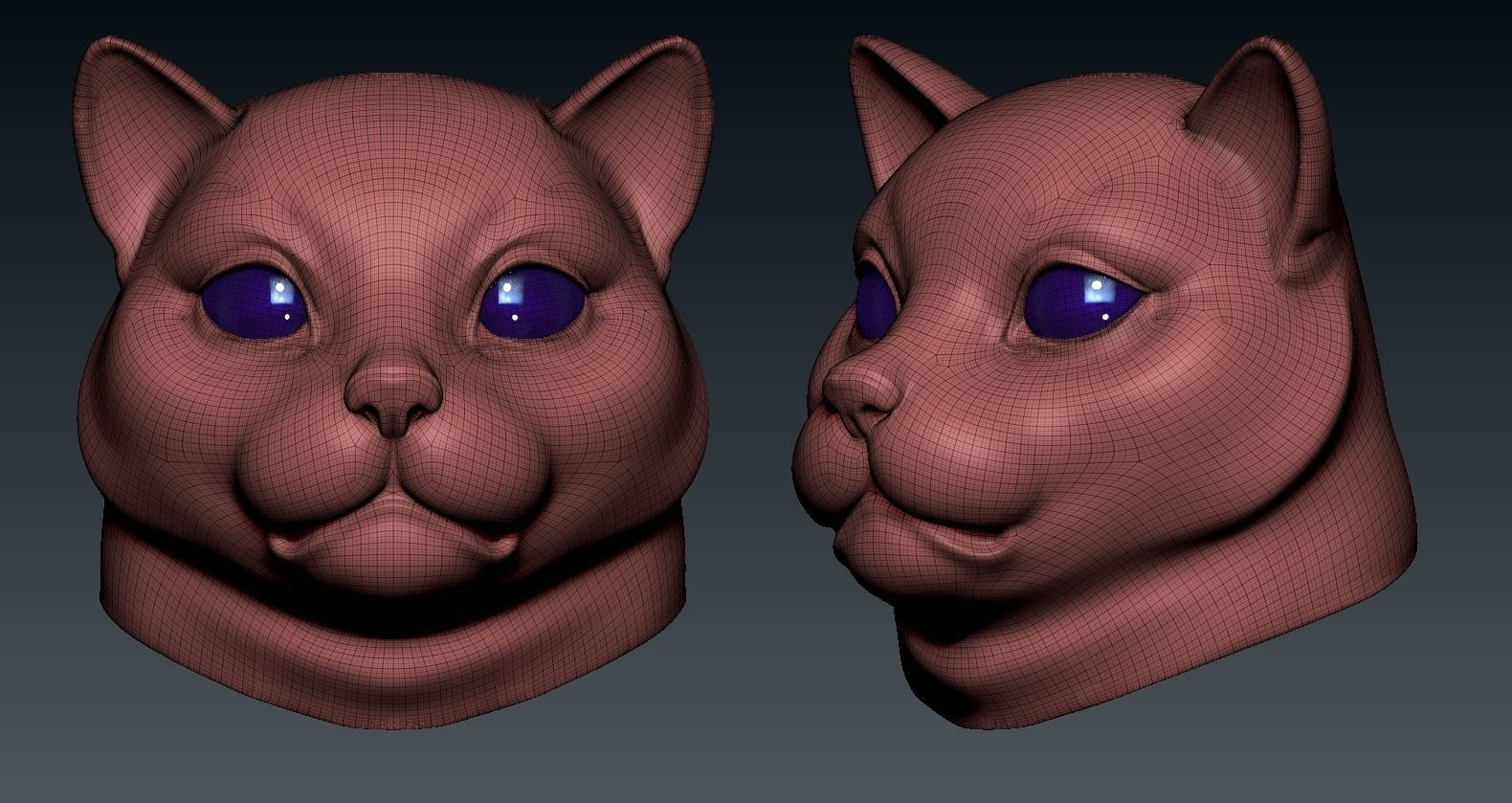 Cat Fat 3D print model_8