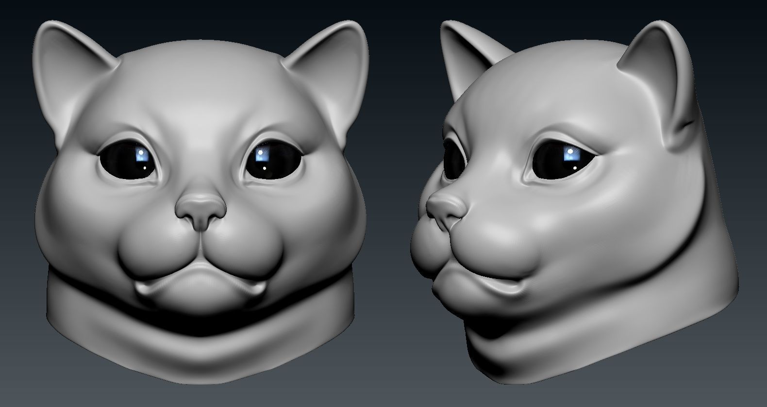 Cat Fat 3D print model_1