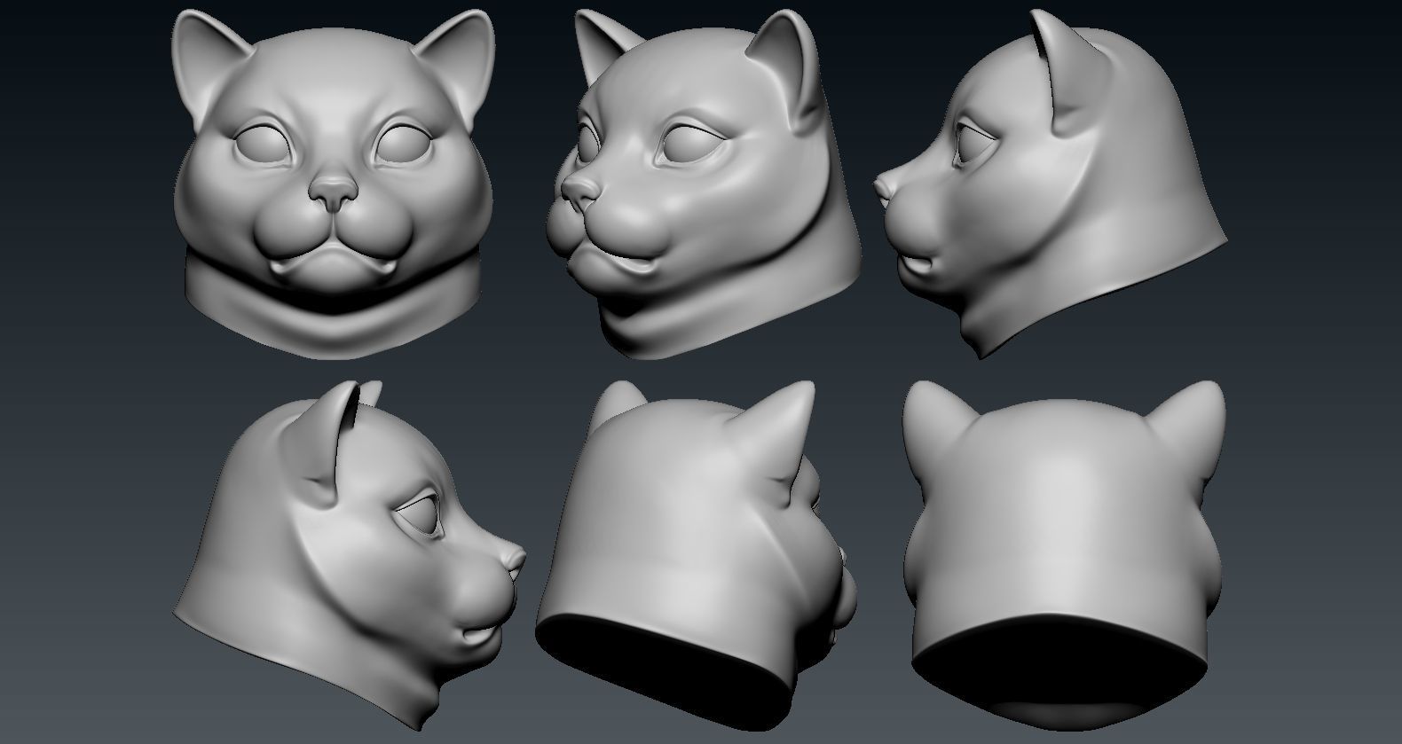 Cat Fat 3D print model_5