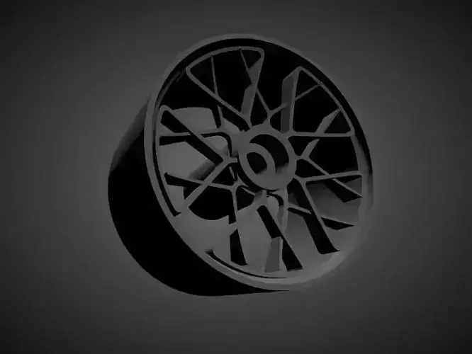 HRE FF10 rims with Brakes and tires for Hot Wheels