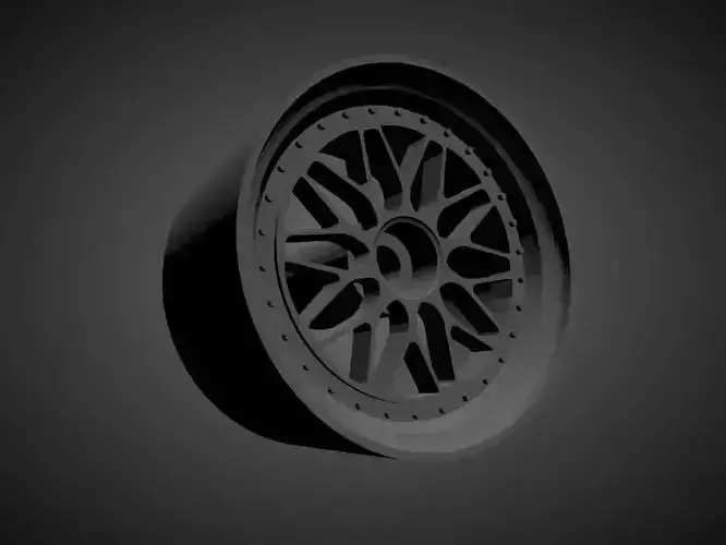 HRE CS300 rims with Brakes and tires for Hot Wheels