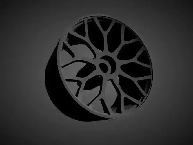 Forgiato Tessi rims with Brakes and tires for Hot Wheels