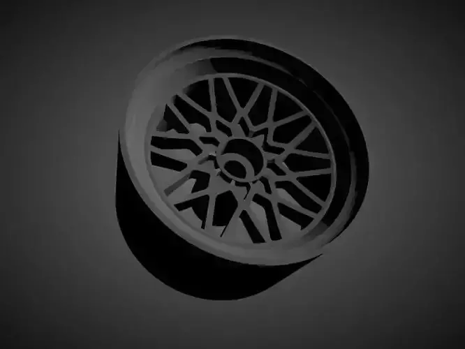 Forgiato Nido rims with Brakes and tires for Hot Wheels