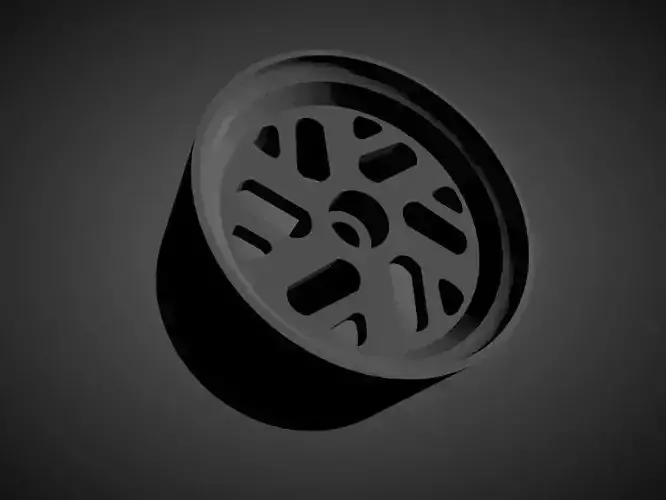 Forgiato Indierto rims with Brakes and tires for Hot Wheels