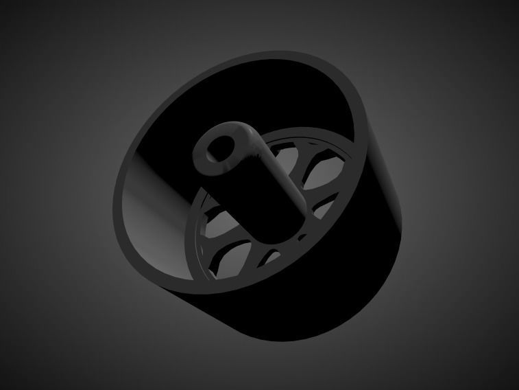 Forgiato Capolavaro rims with Brakes and tires for Hot Wheels 3D print model_1