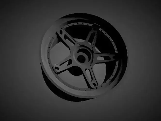 Forgiato Affilato rims with Brakes and tires for Hot Wheels