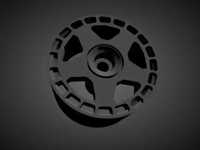 Fifteen52 Turbomac rims with Brakes and tires for Hot Wheels 