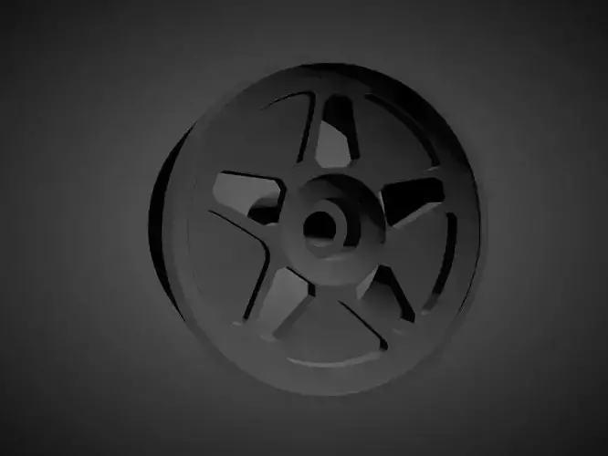 Fifteen52 R43  rims with Brakes and tires for Hot Wheels 3D print model