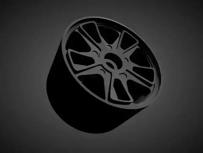 Fifteen52 Outlaw 001 rims with Brakes and tires for Hot Wheels 3D print model