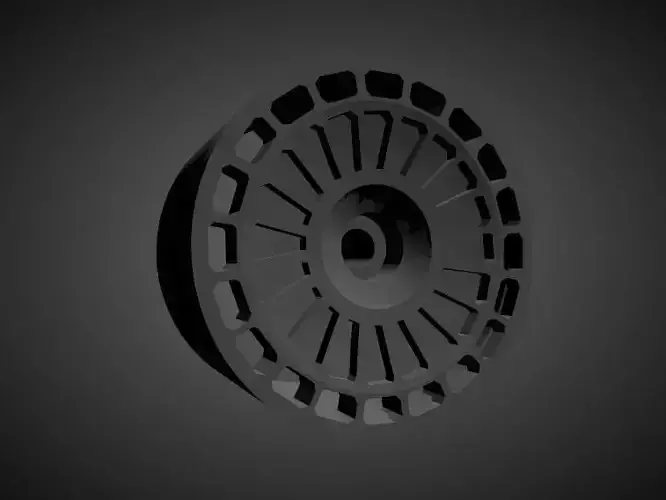Fifteen52 Integrale rims with Brakes and tires for Hot Wheels 3D print model