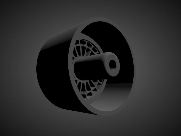 Fifteen52 Integrale SC rims with Brakes and tires for Hot Wheels 3D print model_1
