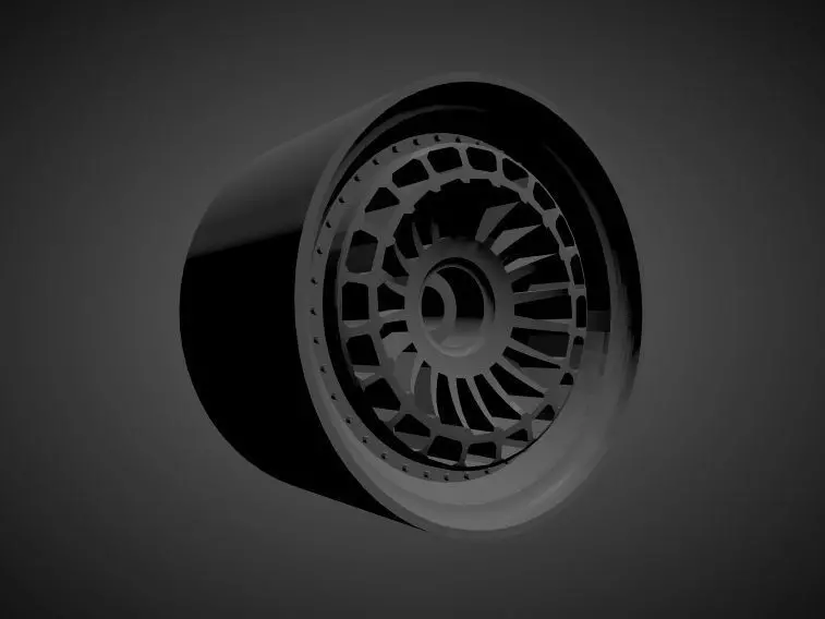 Fifteen52 Integrale SC rims with Brakes and tires for Hot Wheels 3D print model_0