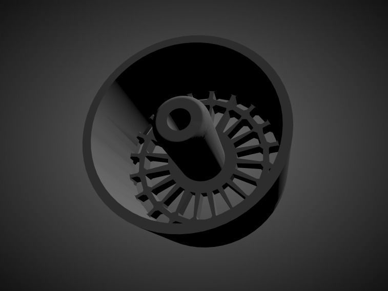 Fifteen52 Integrale rims with Brakes and tires for Hot Wheels 3D print model_1