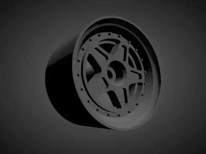 Fifteen52 F40 rims with Brakes and tires for Hot Wheels 3D print model