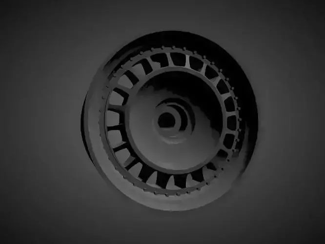 Fifteen52 Evo SC rims with Brakes and tires for Hot Wheels 3D print model