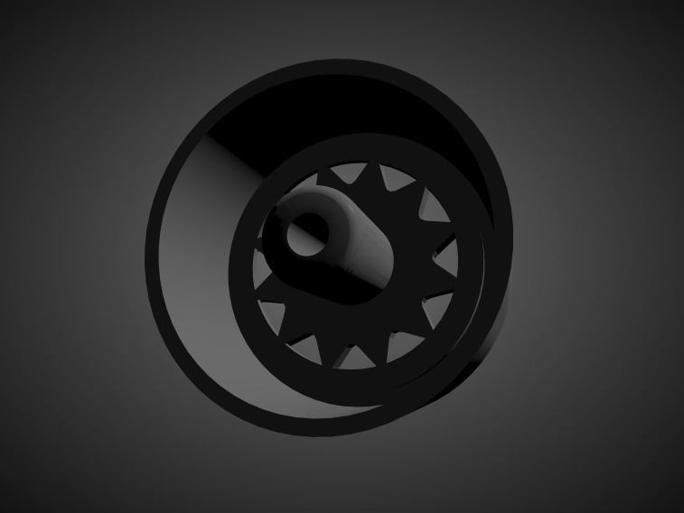 Fifteen52 Alexi rims with Brakes and tires for Hot Wheels 3D print model_1