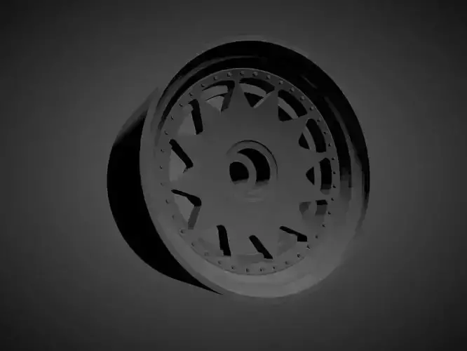 Fifteen52 Alexi rims with Brakes and tires for Hot Wheels 3D print model