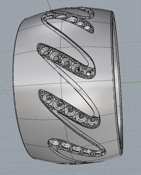Ring te amo 3D print model_12