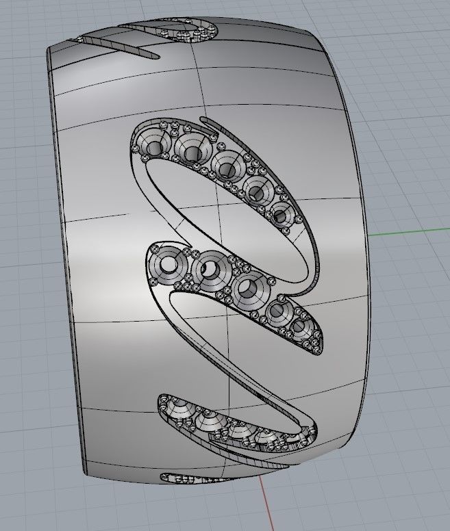 Ring te amo 3D print model_11