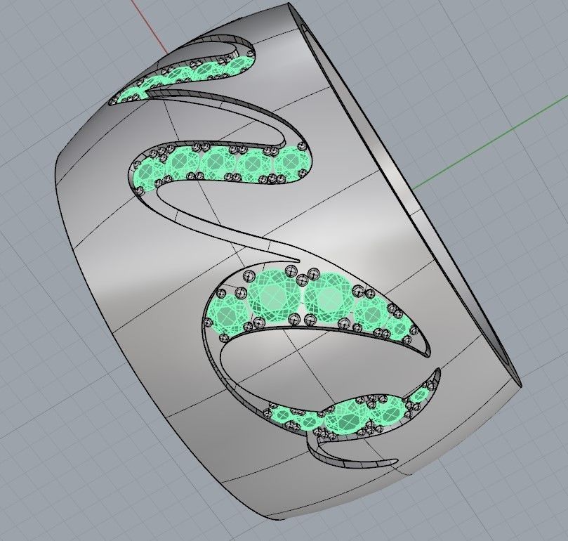 Ring te amo 3D print model_6