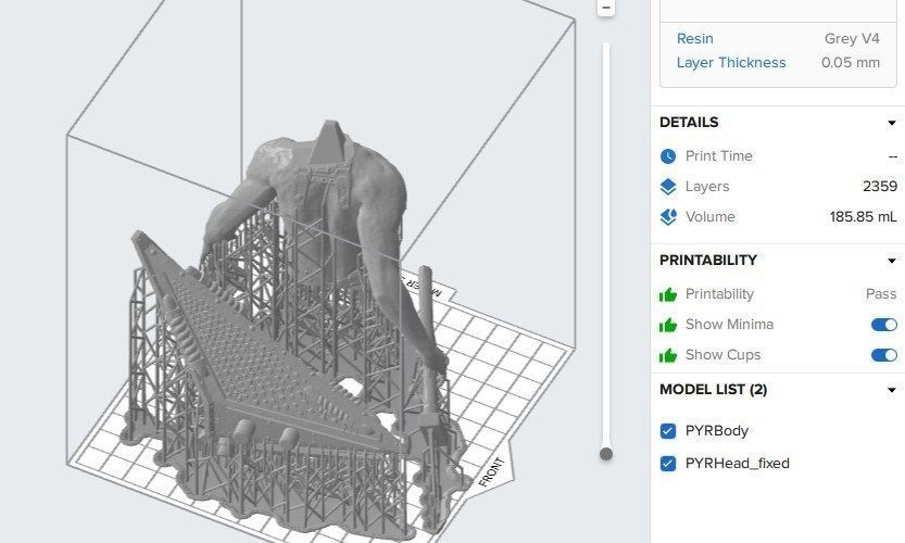 Pyramid Head 3D print model_29