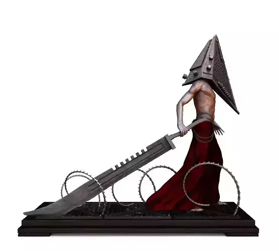 Pyramid Head 3D print model