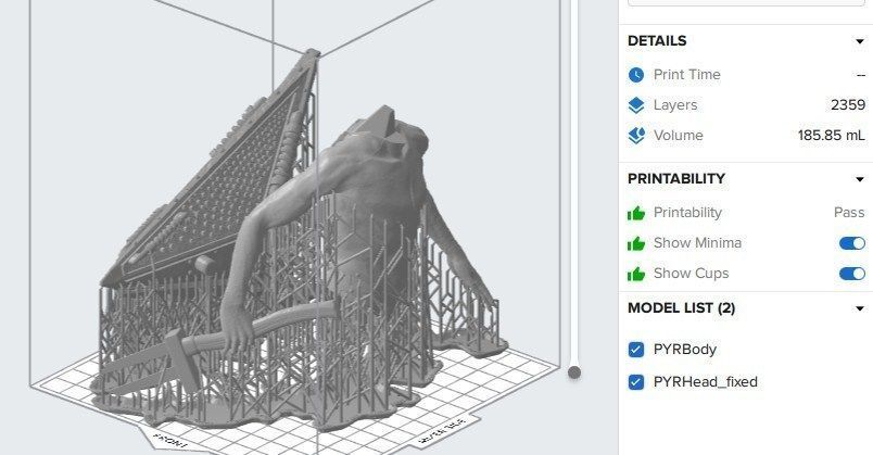 Pyramid Head 3D print model_28